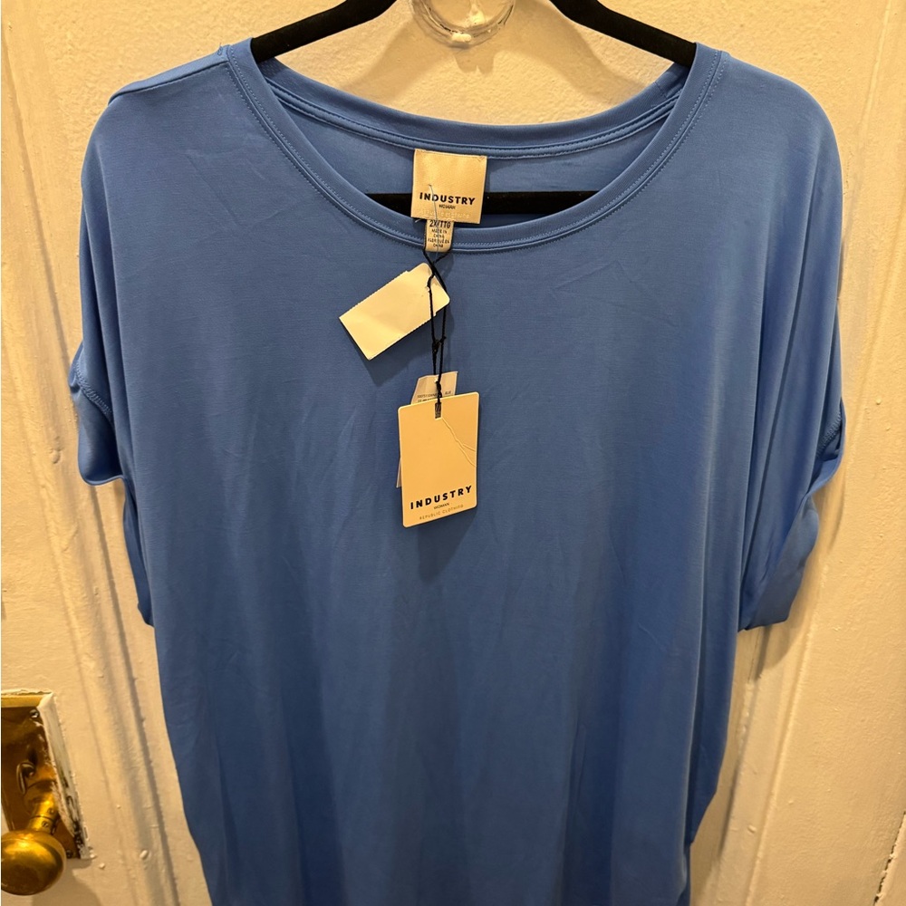Industry Women's Casual Blue Blouse